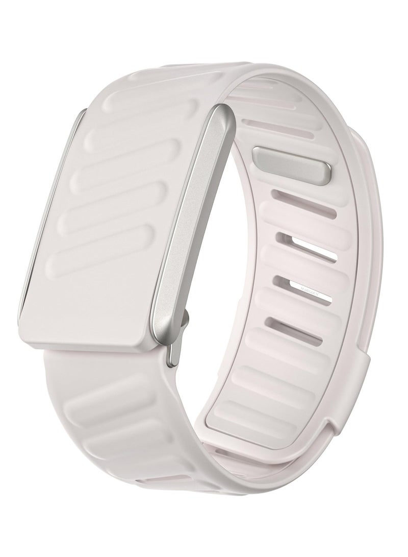 MARGOUN Sports Strap Compatible with Whoop 4.0 Soft and Breathable Silicone Strap Adjustable Replacement Wristbands for Whoop 4.0 Band - Sand Pink - Image 3