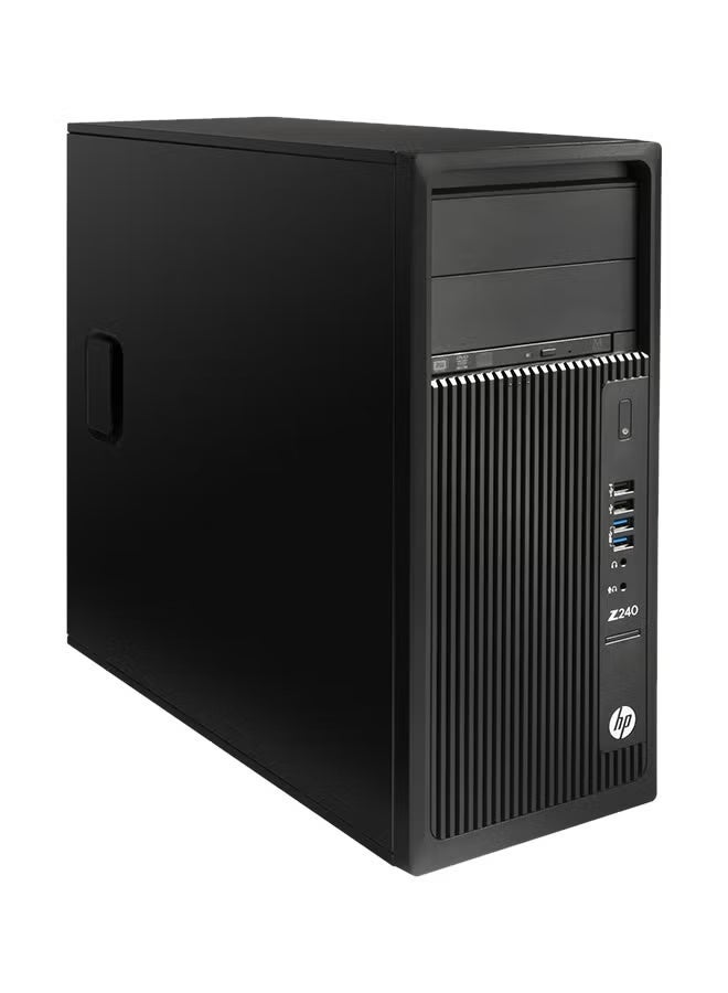 HP Renewed HP Z240 TWOER PC With Core i7-7700 Processor/16GB RAM/256GB SSD / 1TB HDD/Intel HD Graphics - Black - Image 4