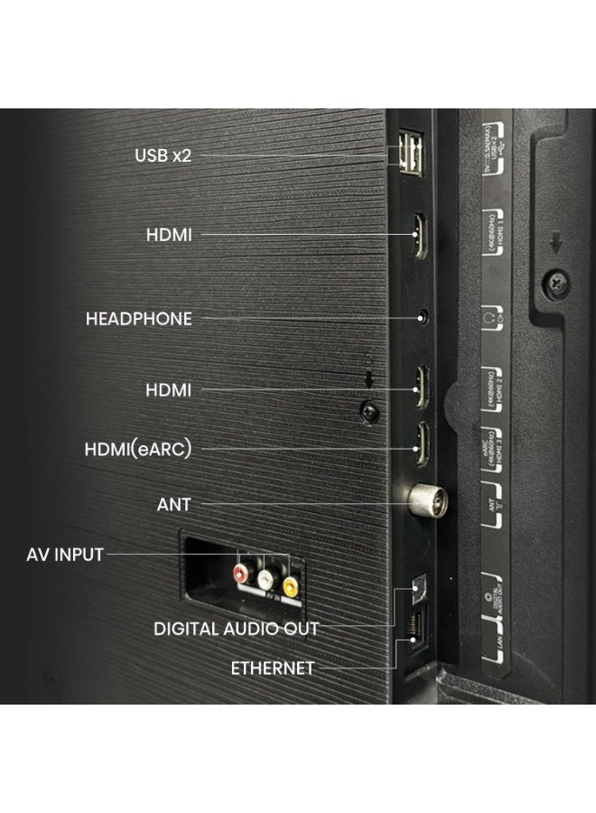 توشيبا 43-inch HD Smart TV 43V35RP black - Image 4