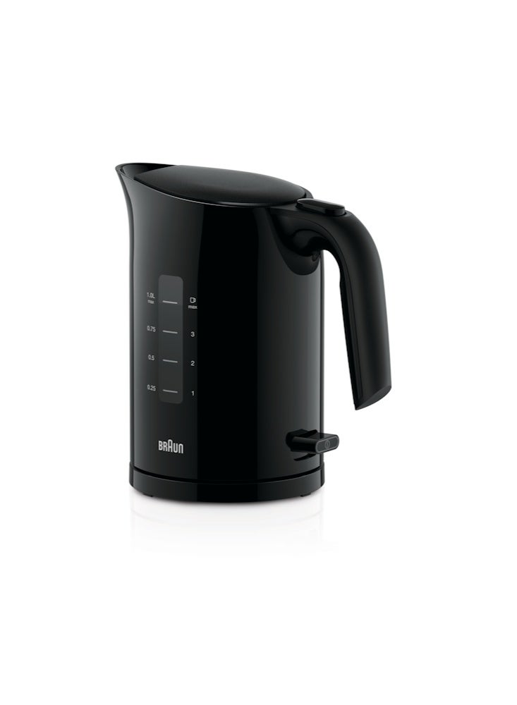 Braun Electric kettle 1 L 2200 W WK 3000 BK Black - Image 2