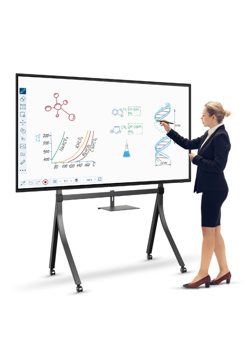 Sharp PN-VC864H 86" 4K Ultra HD Intelligent Interactive Touch Board – Smart Collaboration Display for Meeting Rooms & Classrooms PN-VC864H Black - Image 2
