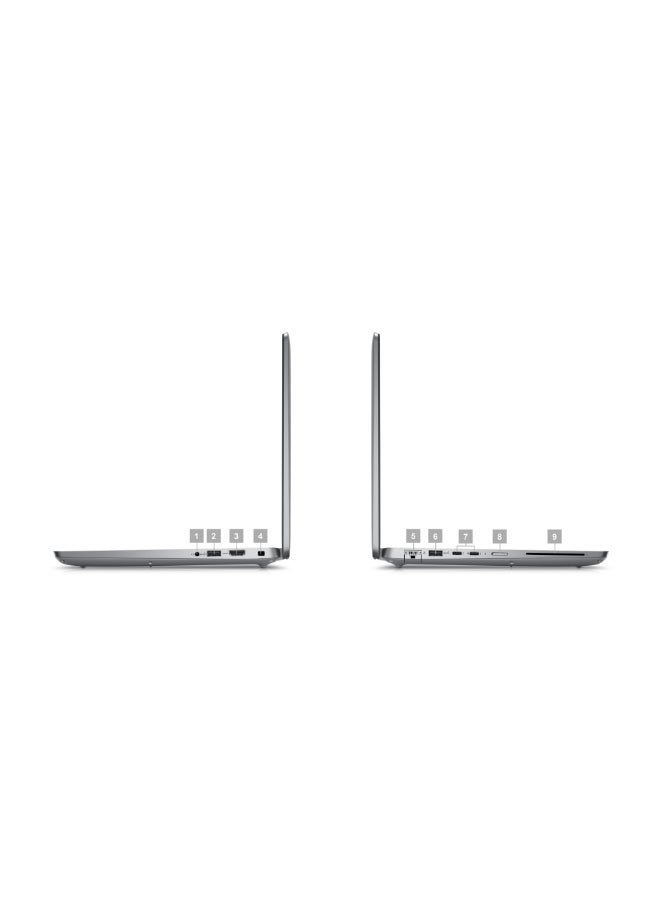 ديل Latitude 5450 Laptop With 14 Inch Full HD (1920X1080) Display, Core Ultra 7 155U vPro Processor/16GB DDR5 RAM/512GB SSD/Windows 11 Pro/ English/Arabic Gray - Image 4