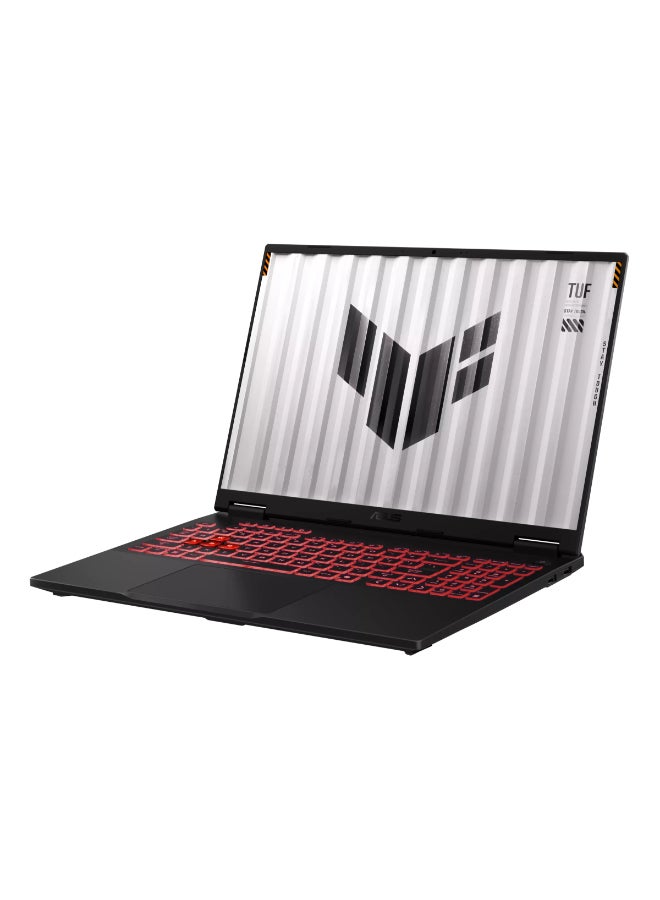 أسوس لابتوب ألعاب TUF بشاشة IPS مقاس 16 بوصة بدقة WUXGA (1920x1200) ومعدل تحديث 144 هرتز، معالج Intel Core 7 2600، ذاكرة وصول عشوائي 16 جيجابايت DDR5، قرص صلب SSD بسعة 1 تيرابايت، بطاقة رسومات Nvidia GeForce RTX 5050 بسعة 6 جيجابايت، نظام تشغيل DOS (بدون ويندوز)، يدعم اللغتين الإنجليزية والعربية، لون رمادي ميكانيكي الإنجليزية/العربية - Image 3
