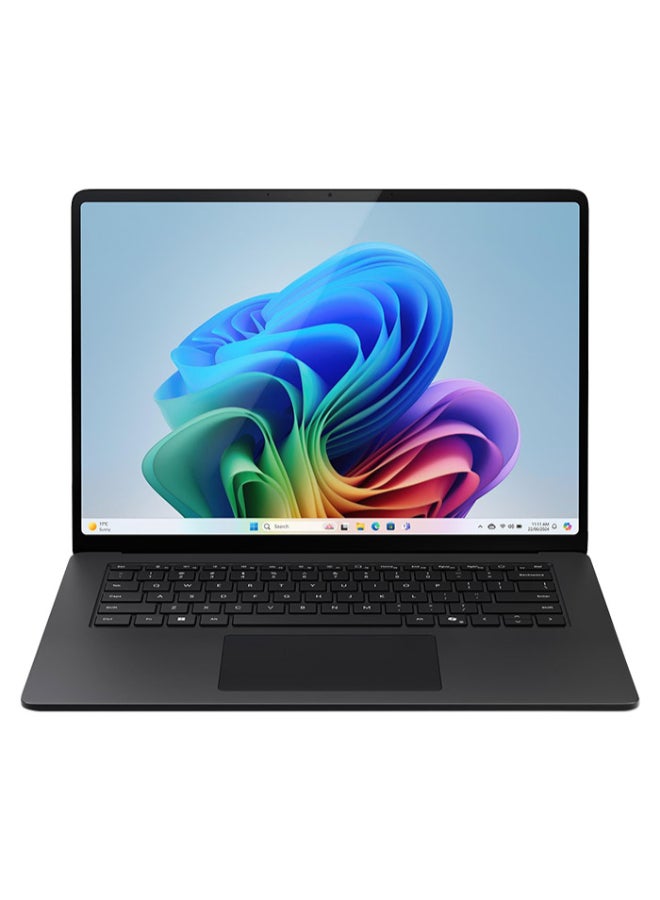 Microsoft Surface Laptop With 15 Inch (2496x1664) Display 120Hz, Snapdragon X Elite Processor/16GB RAM DDR5/512GB SSD/Windows 11 Pro/Qualcomm Adreno Graphics/ English/Arabic Graphite Black - Image 1