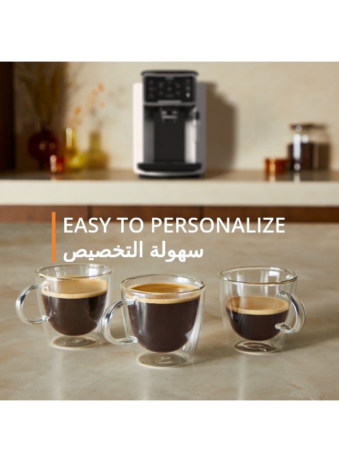 كروبس آلة القهوة الأوتوماتيكية الكاملة Sensation C90 | سهلة الاستخدام والصيانة | تنبيهات مضيئة | 50-60Hz | تنظيف مريح | فضي | EA910EM0 - Image 5