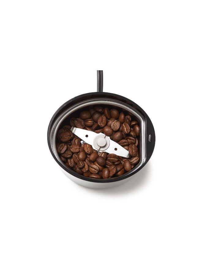 كروبس مطحنة قهوة | سعة 75 جرام | 200 واط | لحبوب القهوة والتوابل والأعشاب والمكسرات | شفرات من الفولاذ المقاوم للصدأ - Image 3