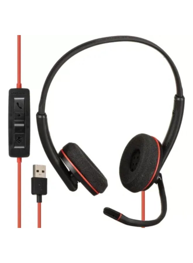 plantronics Blackwire C3220 USB-A - Black - Image 1