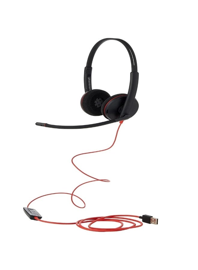 plantronics Blackwire C3220 USB-A - Black - Image 2