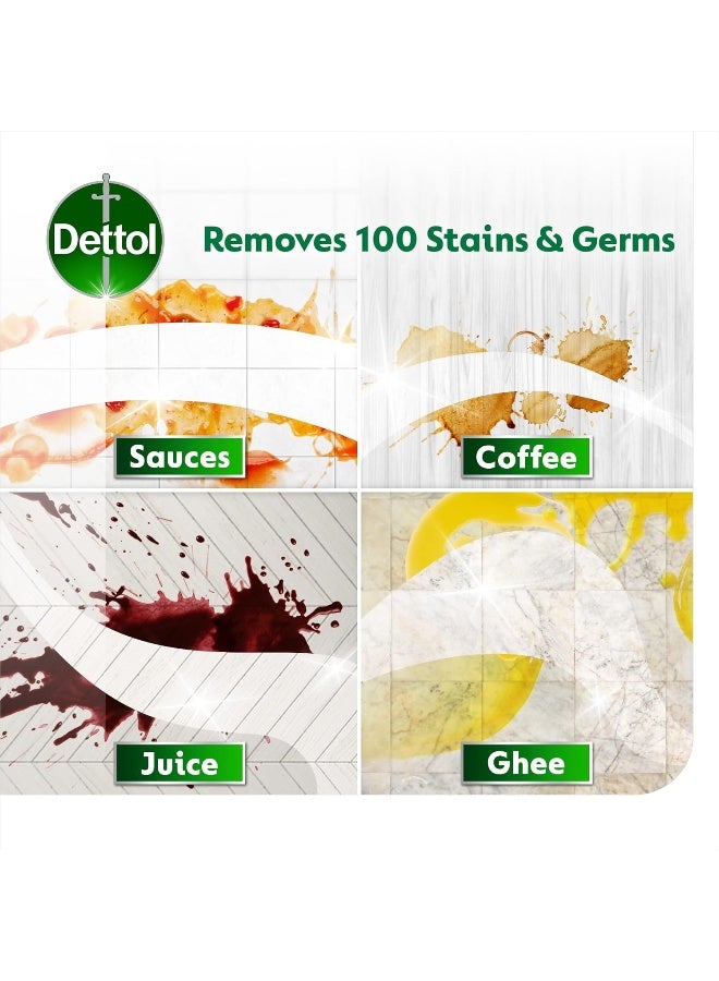 Dettol Antibacterial Power Floor Cleaner, Fresh Lemon Fragrance, 900 ml 900ml - Image 4