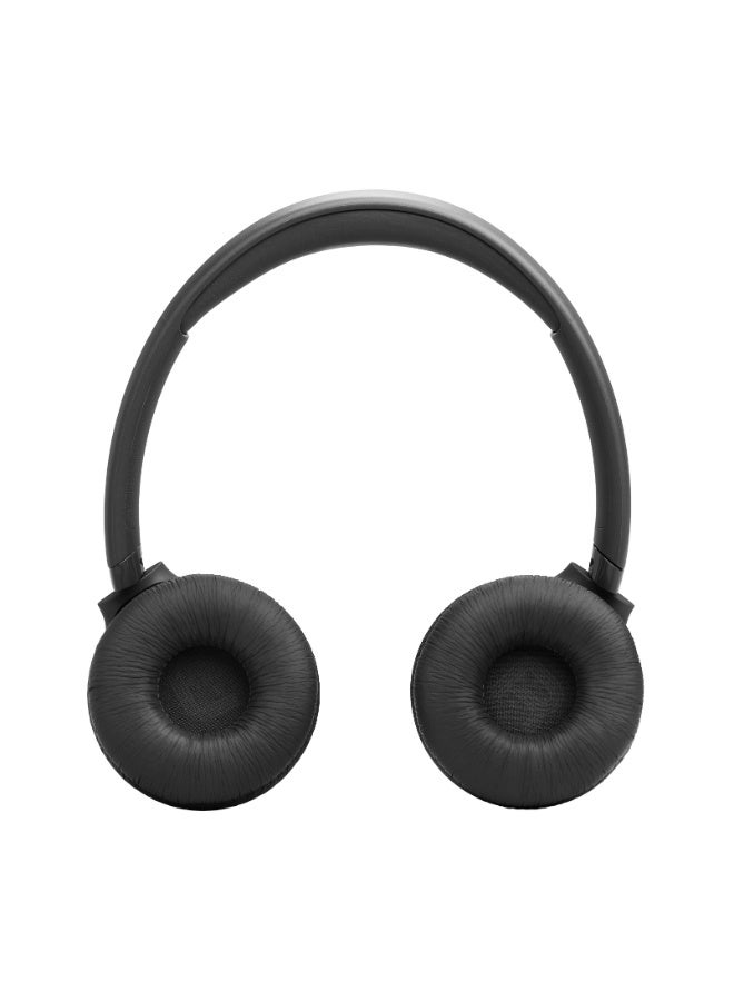 جي بي إل Tune 530Bt Wireless On Ear Headphones Pure Bass Sound 76H Battery Hands Free Call Plus Voice Aware Multi Point Connection Lightweight And Foldable Black - Image 4