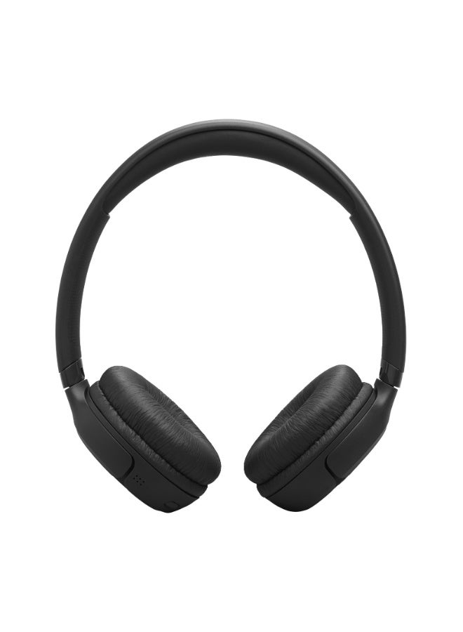 جي بي إل Tune 530Bt Wireless On Ear Headphones Pure Bass Sound 76H Battery Hands Free Call Plus Voice Aware Multi Point Connection Lightweight And Foldable Black - Image 2