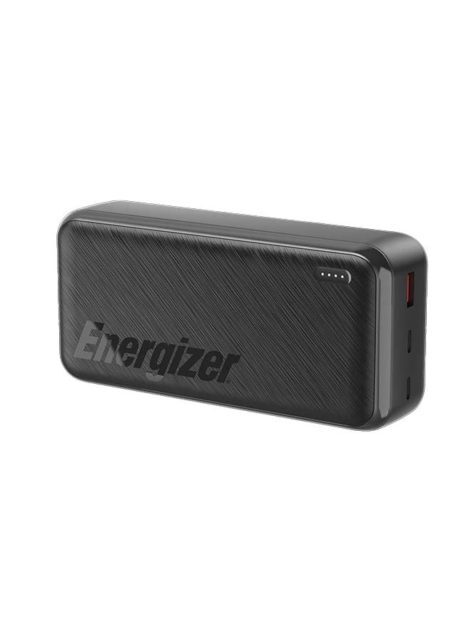 Energizer UE30055PQ 30,000mAh Power Bank, 22.5W USB-C PD Fast Charging, Triple Output Ports, LCD Display, High-Capacity Portable Charger for Laptops, Tablets & Smartphones black - Image 5