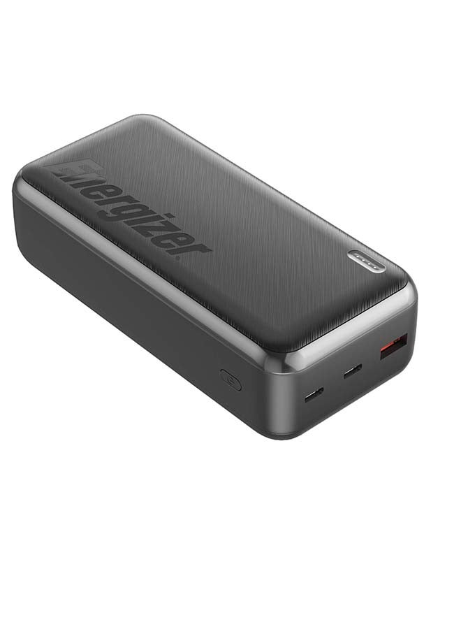 Energizer UE30055PQ 30,000mAh Power Bank, 22.5W USB-C PD Fast Charging, Triple Output Ports, LCD Display, High-Capacity Portable Charger for Laptops, Tablets & Smartphones black - Image 4