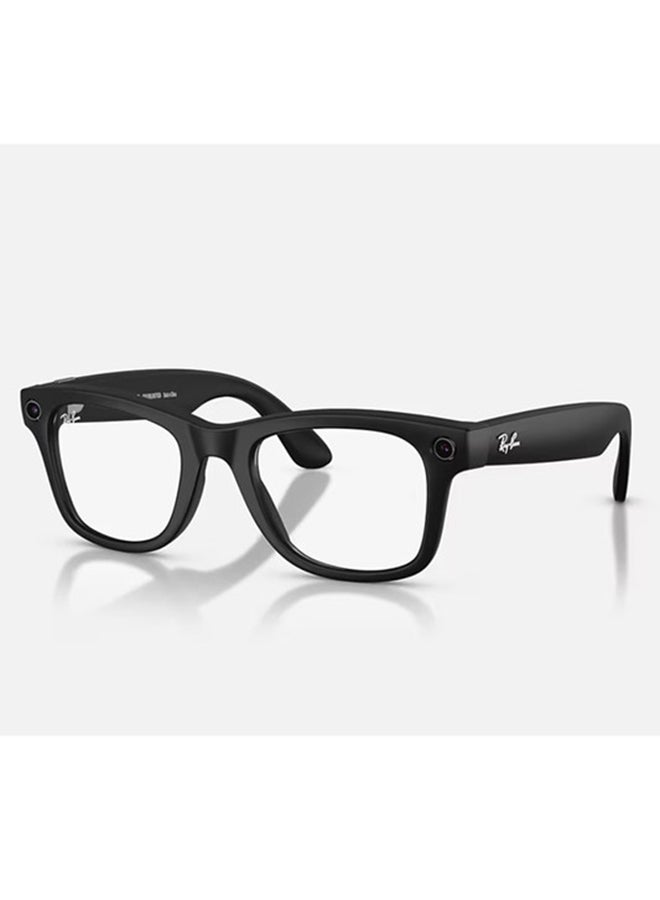 Ray-Ban WAYFARER (Gen 2) Frame Matte Black Lenses Clear Matte Black/Clear - Image 1