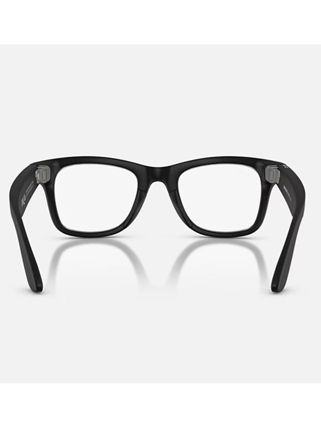 Ray-Ban WAYFARER (Gen 2) Frame Matte Black Lenses Clear Matte Black/Clear - Image 3