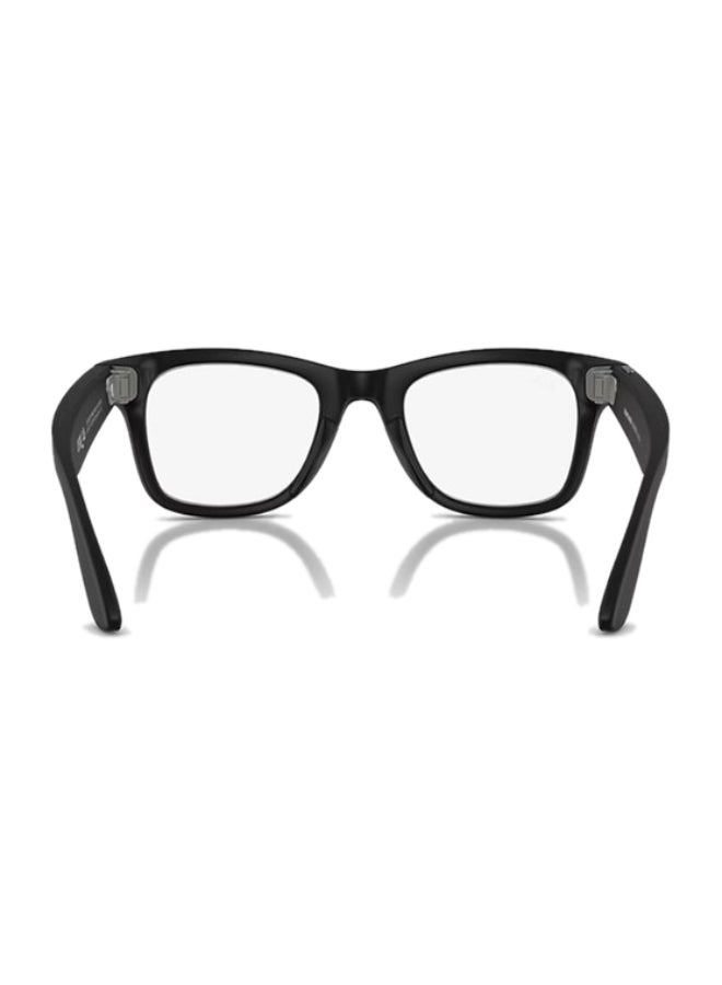 راي بان META WAYFARER (Gen 2) Frame Matte Black Lenses Clear/Grey Transitions Matte Black - Image 3