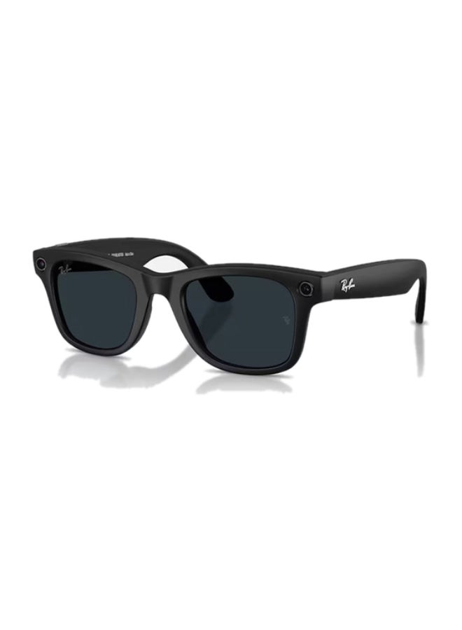 راي بان META WAYFARER (Gen 2) Frame Matte Black Lenses Clear/Grey Transitions Matte Black - Image 2