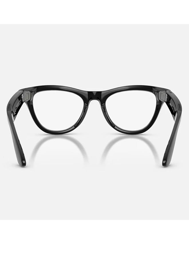 Ray-Ban SKYLER (Gen 2) Frame Shiny Black Lenses Clear/Graphite Green Transitions Shiny Black/Green - Image 3