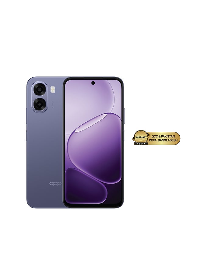 OPPO A6x Dual SIM 4G Plum Purple 4GB RAM 128GB - Middle East Version - Image 1