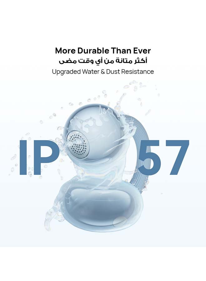 HUAWEI FreeClip 2 Wireless Earphones, Bluetooth Earbuds, Airy C-bridge Design, Adaptive Open-ear Listening, Crystal-clear Calls, 38 Hours Long Battery Life, Compatible with iOS & Android, IP57 With Free Loss Care white - Image 4