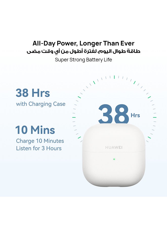 HUAWEI FreeClip 2 Wireless Earphones, Bluetooth Earbuds, Airy C-bridge Design, Adaptive Open-ear Listening, Crystal-clear Calls, 38 Hours Long Battery Life, Compatible with iOS & Android, IP57 With Free Loss Care Blue - Image 3