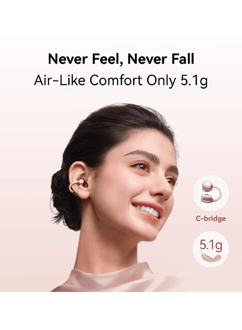 HUAWEI FreeClip 2 Wireless Earphones, Bluetooth Earbuds, Airy C-bridge Design, Adaptive Open-ear Listening, Crystal-clear Calls, 38 Hours Long Battery Life, Compatible with iOS & Android, IP57 With Free Loss Care Blue - Image 5