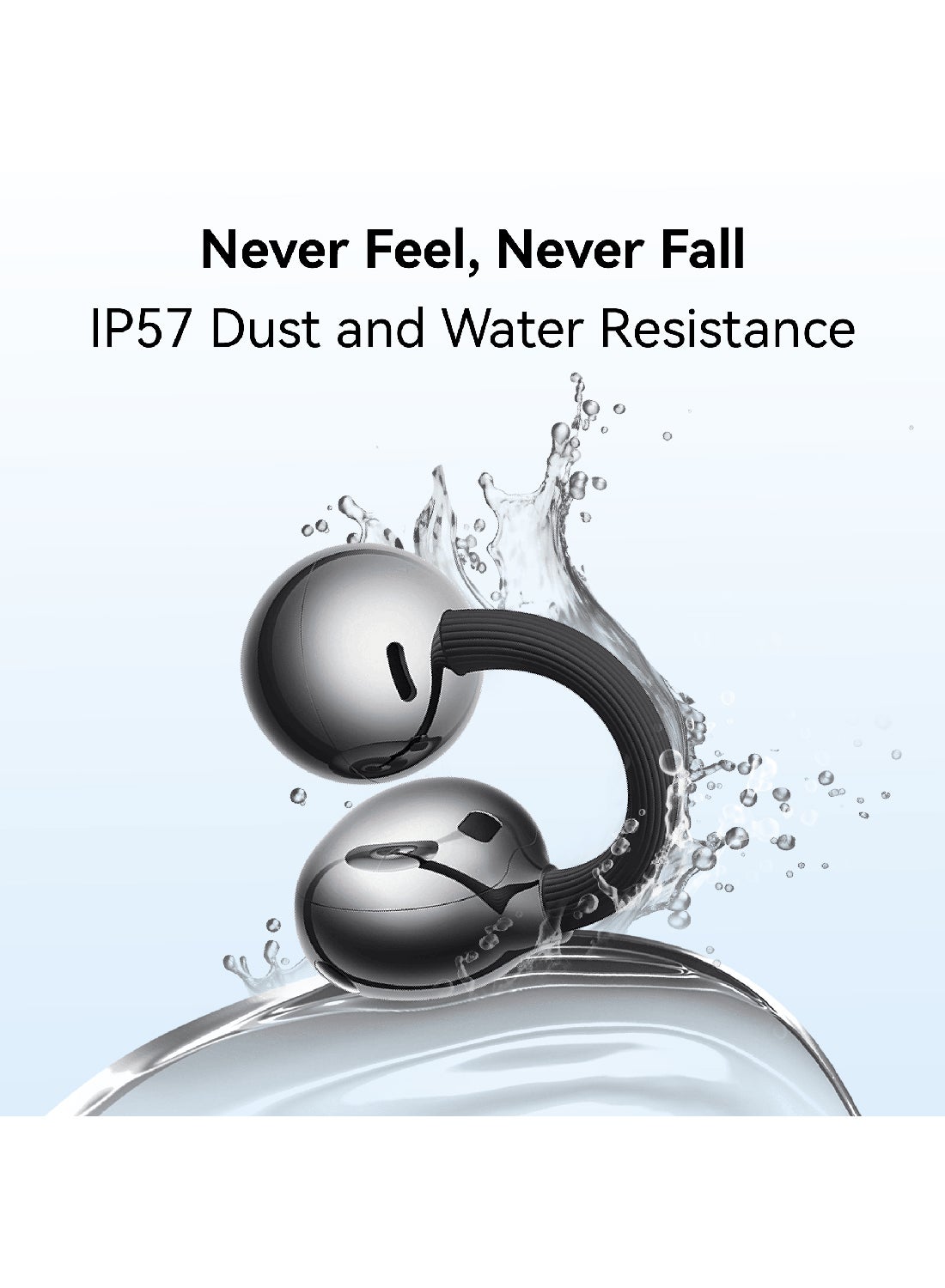 سماعات أذن لاسلكية FreeClip 2، سماعات بلوتوث، تصمي...