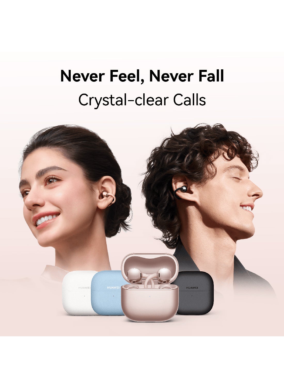 سماعات أذن لاسلكية FreeClip 2، سماعات بلوتوث، تصمي...