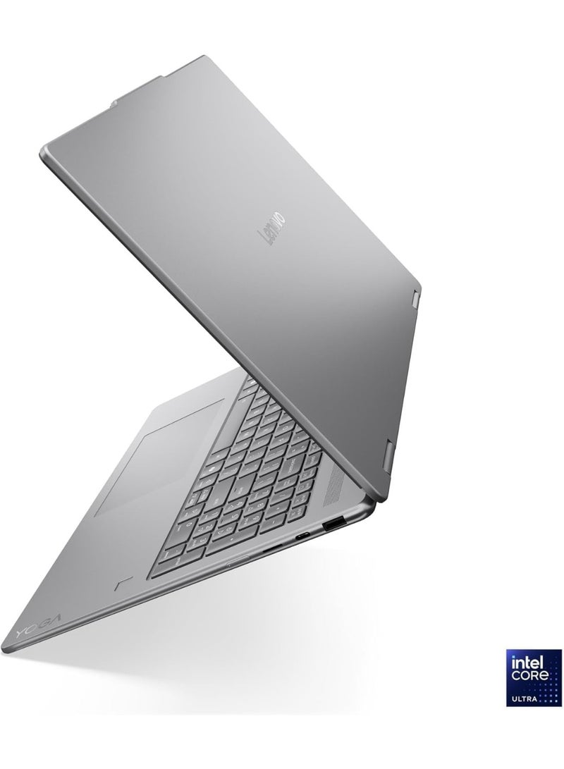 Lenovo Yoga 7 2-in-1 16ILL10 2025 Laptop, 8-Core Intel Core Ultra 5 226V, 16" WUXGA IPS Touchscreen, Intel Arc Graphics 130V, 16GB LPDDR5 1TB SSD, Backlit KB, FP, Thunderbolt 4, Wi-Fi 7 Luna Grey - Image 3