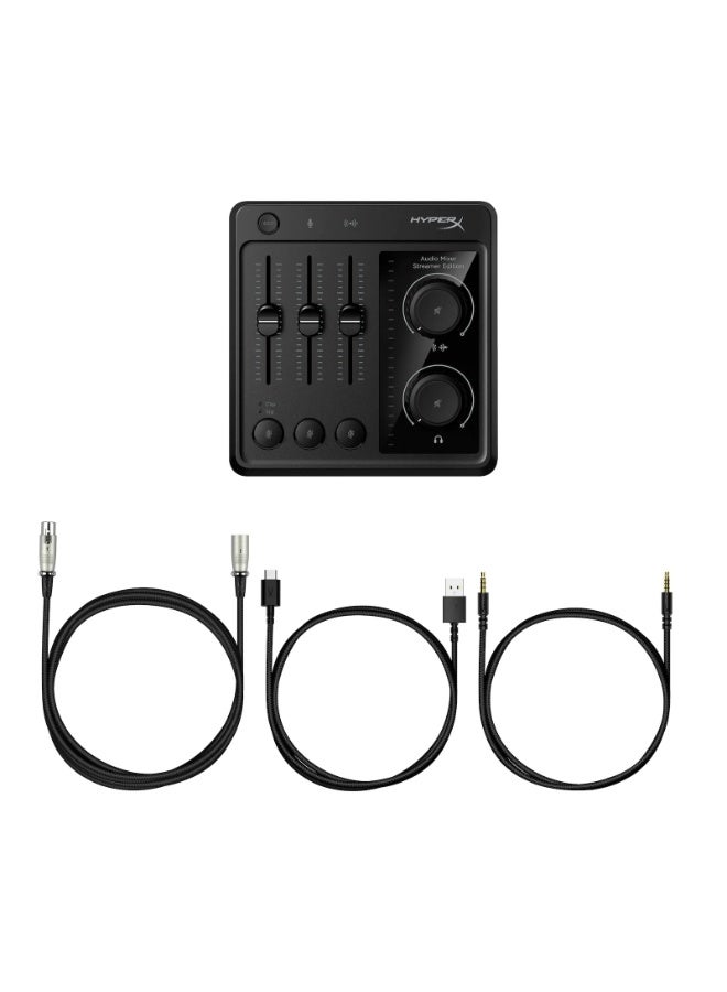 HYPERX Audio Mixer for PC, Mac, Microsoft Windows 10 (build 1703) and newer, macOS - Black - Image 4