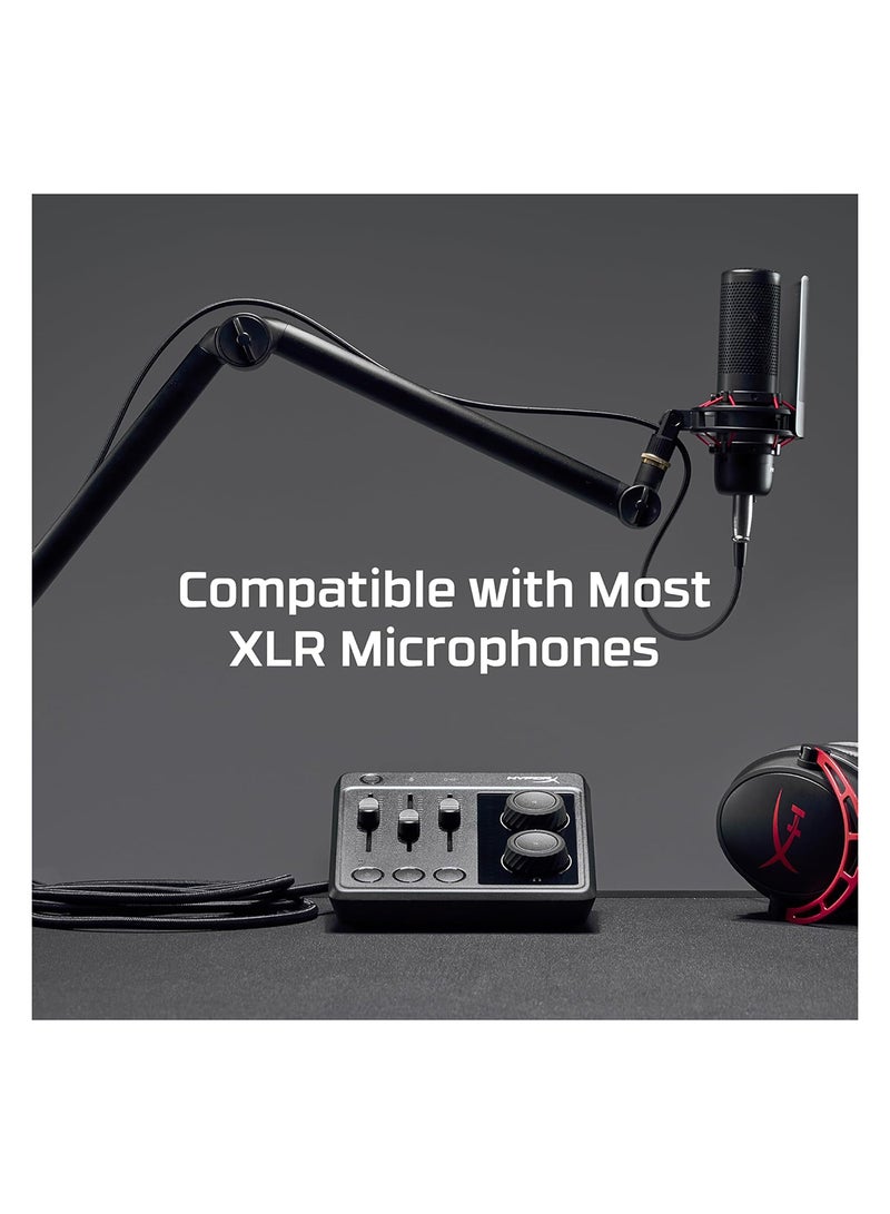 HYPERX Audio Mixer for PC, Mac, Microsoft Windows 10 (build 1703) and newer, macOS - Black - Image 4