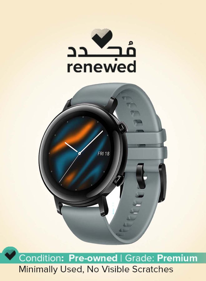 HUAWEI Renewed - GT2 Smartwatch With 15 Sports Modes Cyan - Image 1