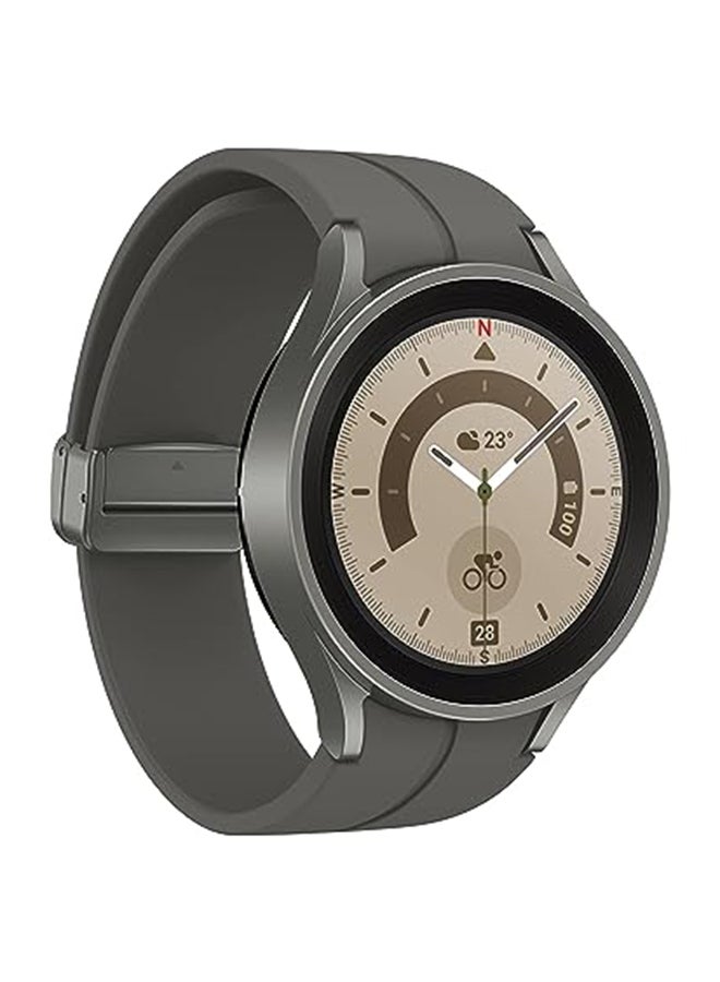 سامسونج Renewed - Galaxy Watch 5 Pro 45mm Grey Titanium - Image 3