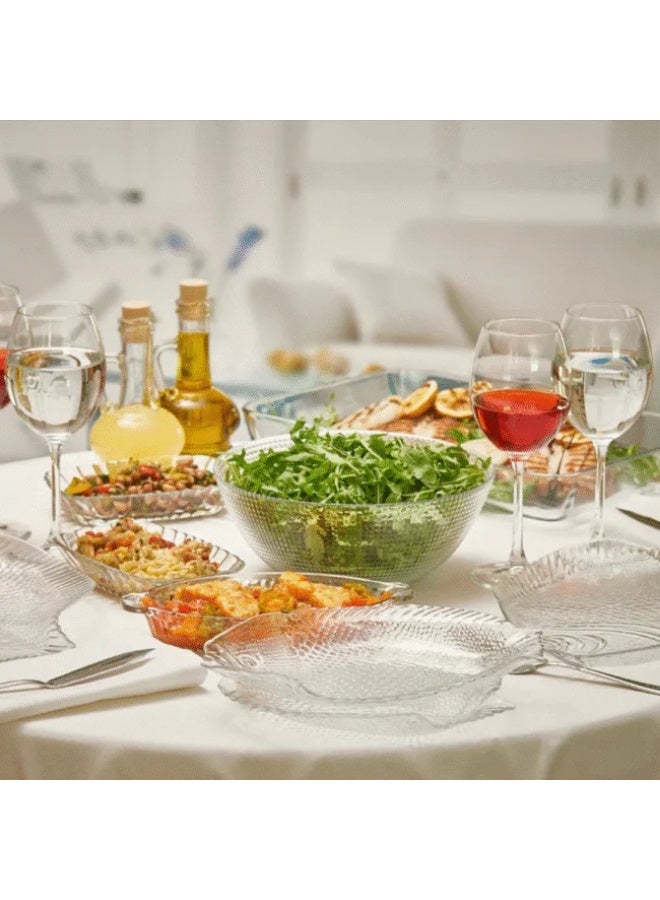 باساباتشي Pasabahce Marine Glass Dinner Set – 7 Pieces for 6 People-Turkey Made - Image 4