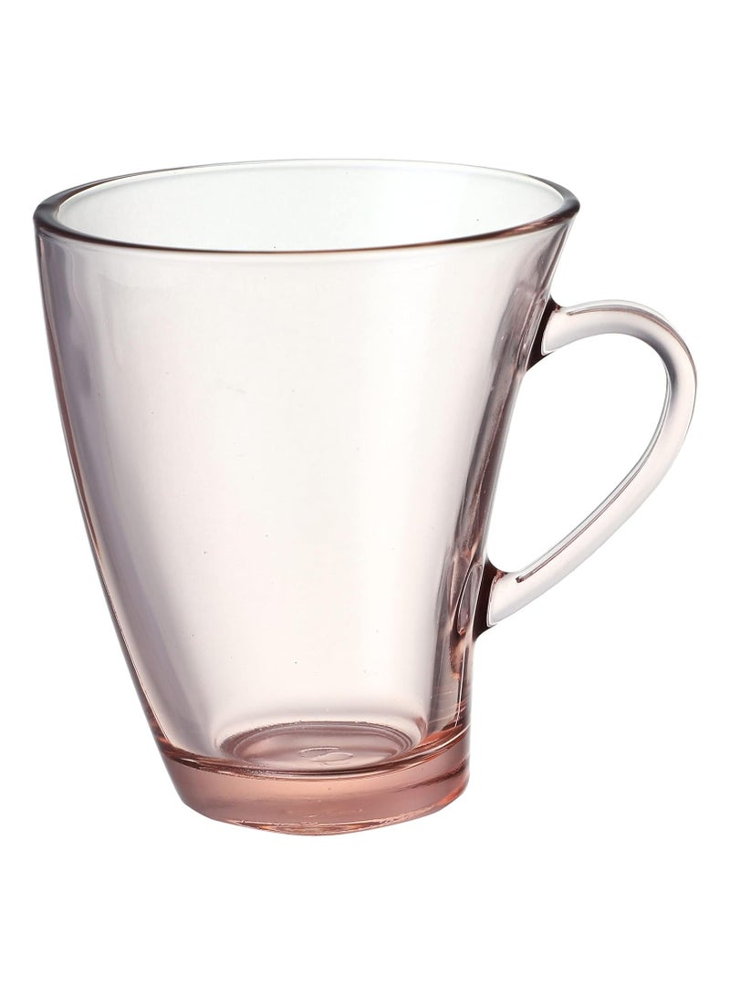 باساباتشي Pasabahce Tea Mug Set Penguen -6 Cups- 295cc -Pink Color-Turkey Origin - Image 2