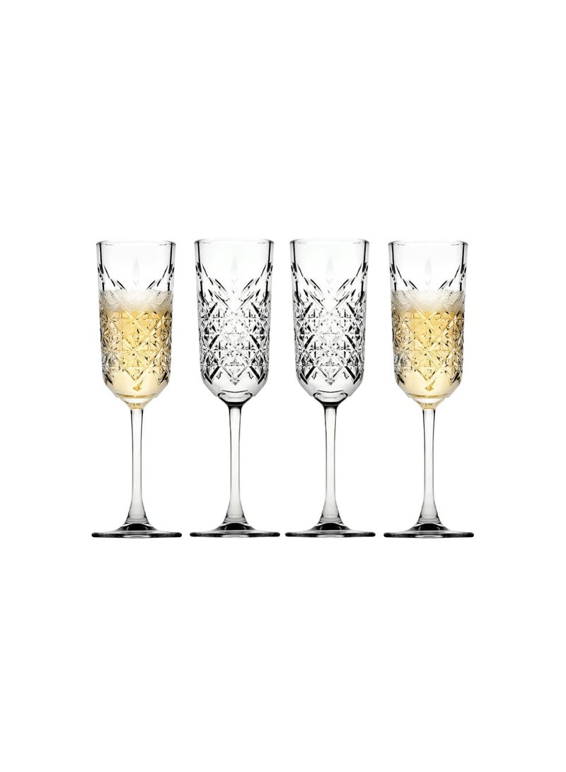 باساباتشي Pasabahce Timeless Juice Cup Set of 4Pcs- 175ml-Turkey Made - Image 1