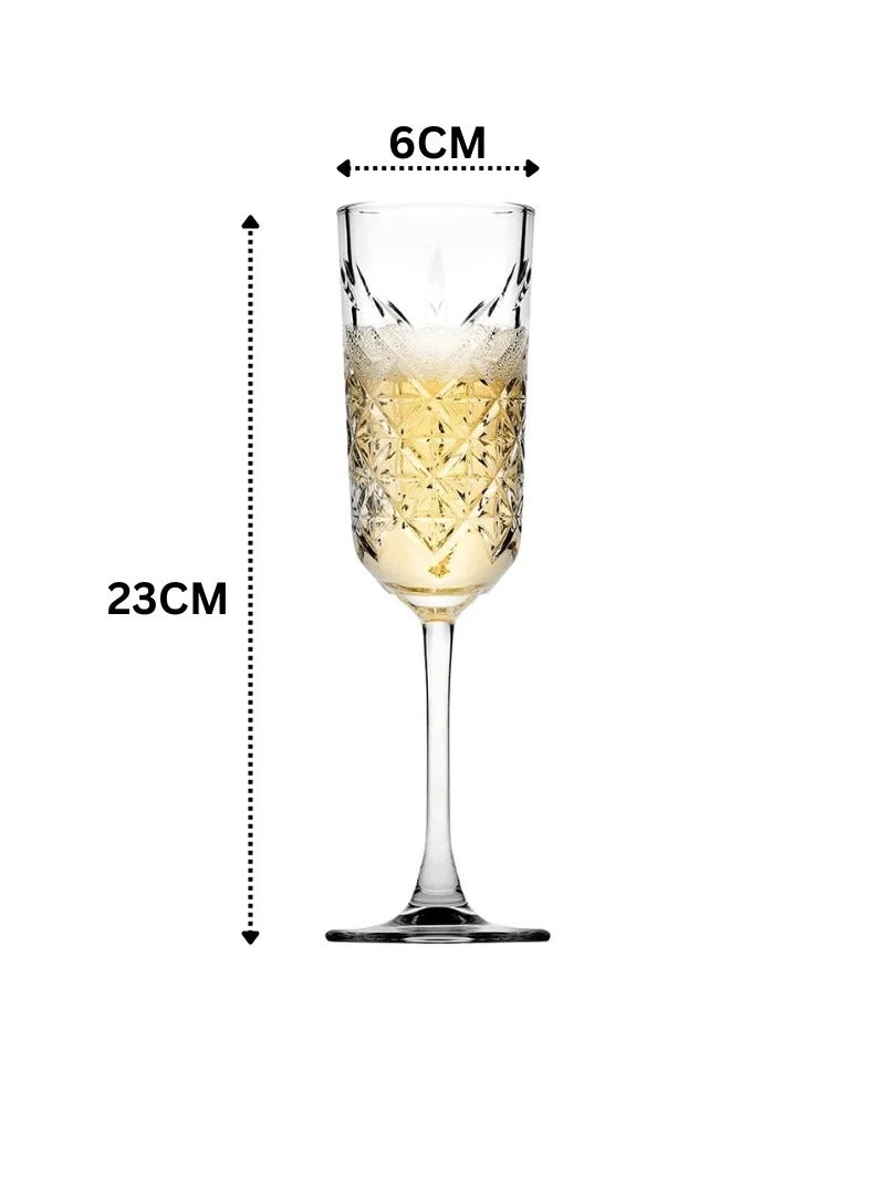 باساباتشي Pasabahce Timeless Juice Cup Set of 4Pcs- 175ml-Turkey Made - Image 2