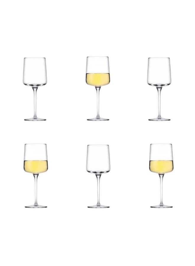 باساباتشي Pasabahce Glass Cup Iconic 340ml Kadeh Set of 6Pcs -Turkey Made - Image 1