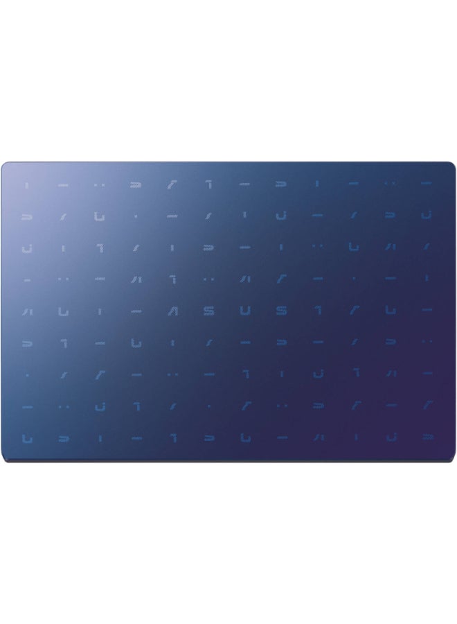 أسوس Laptop With 15.6 Inch Full HD (1920x1080) Display, Intel Celeron N4500 Processor/4GB RAM/256GB SSD/Intel UHD Graphics/DOS(Without Windows)/ English/Arabic Peacock Blue - Image 4
