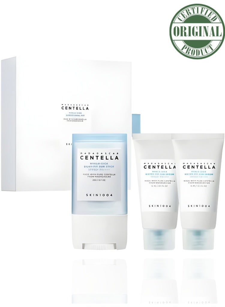 سكين1004 طقم SKIN1004 هايالو-سيكا للحماية من الشمس للتهدئة والترطيب والدفاع اليومي ضد الأشعة فوق البنفسجية - Image 2