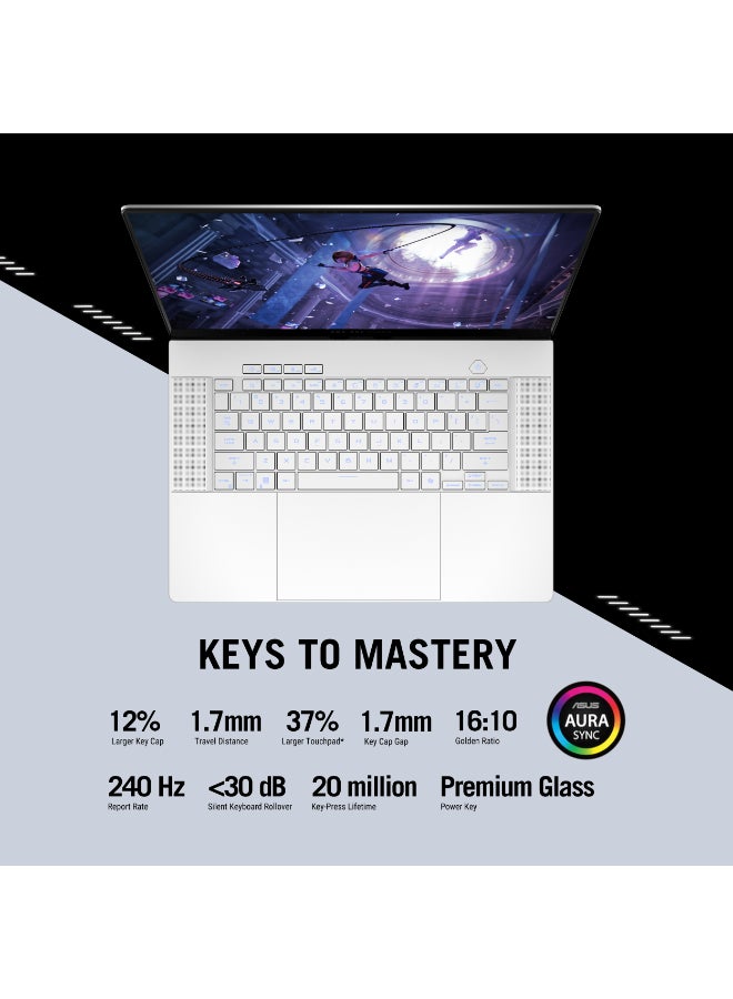 ROG Zephyrus Laptop With 16-Inch Full HD Display,AMD AI 7 350 Processor/32GB RAM/1TB SSD/Nvidia RTX 5060 Graphics/Windows 11 Home English Gray image 10