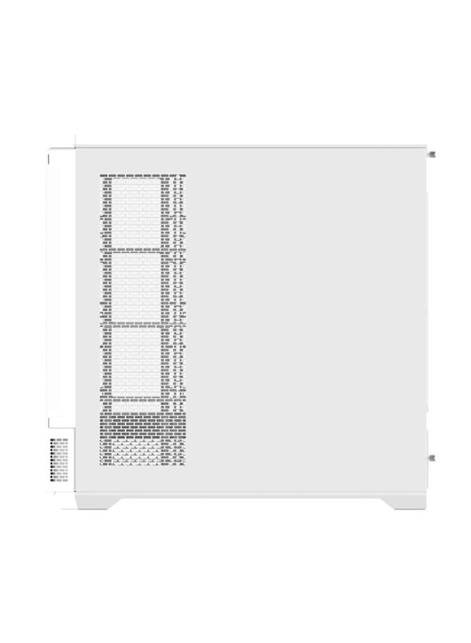 Thermaltake View 600 TG Snow Full Tower PC Case – 4 Tempered Glass Panels, Up to 480mm GPU & 175mm CPU Cooler, 10 Fan or 360/420mm Radiator Support, USB 3.2 Gen 2 Type-C, HDD/SSD Storage, High Airflow, GPU Holder, LCD Panel Compatible | CA-11H-00F6WN-00 - Image 4