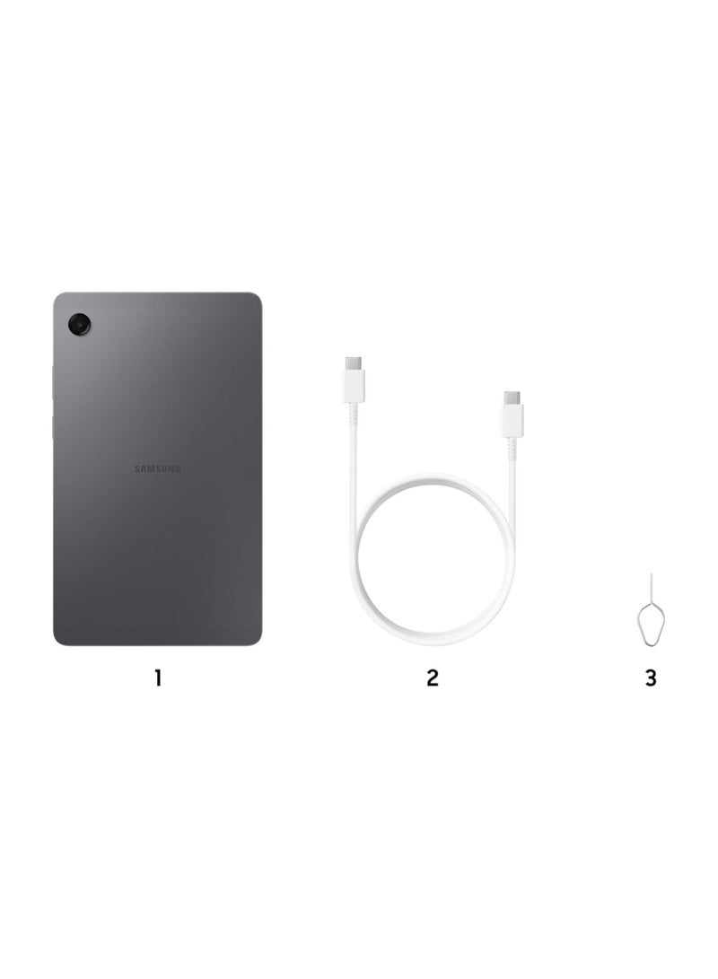 Samsung Galaxy Tab A11 8.7-Inch Tablet 8GB RAM 128GB Wi-Fi + LTE Gray - India Version - Image 4