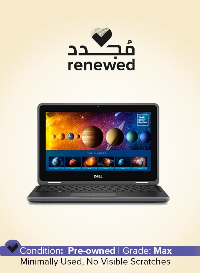 DELL Renewed - Latitude 3190 Convertible 2-In-1 Laptop With 11.6-Inch Touchscreen Display, Intel Pentium N4200 Processor/4Gb Ram/128Gb SSD/Integrated Graphics/Windows 10 Pro/English Grey English grey - Image 1