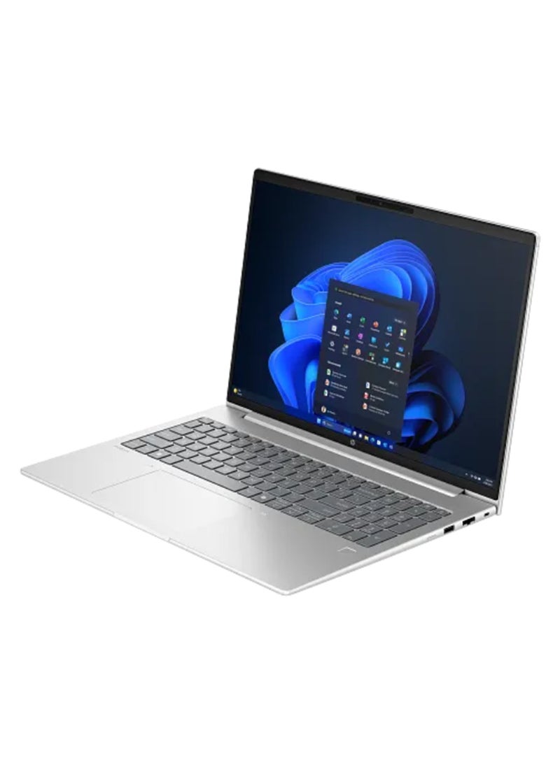 HP ProBook 4 Laptop With 16 Inch WUXGA (1920x1200) Display, Core Ultra 7 255U Processor/24GB RAM DDR5/512GB SSD/Intel UHD Graphics/DOS(Without Windows)/ English/Arabic Silver - Image 2