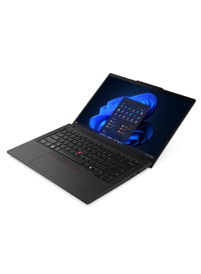 Lenovo ThinkPad T14 Laptop With 14 Inch WUXGA (1920x1200) Display, Core Ulta 7-255U Processor/16GB RAM DDR5/512GB SSD/Windows 11 Pro/ English/Arabic Black - Image 4
