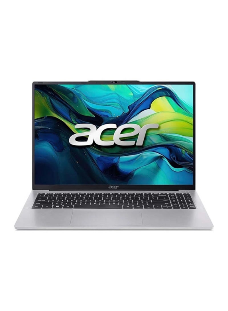 Acer Aspire Lite AL16 Laptop With 16 Inch WUXGA (1920x1200) Display, Core i5-1334U Processor/8GB RAM DDR5/512GB SSD/Intel UHD Graphics/DOS(Without Windows)/ English/Arabic Silver - Image 1