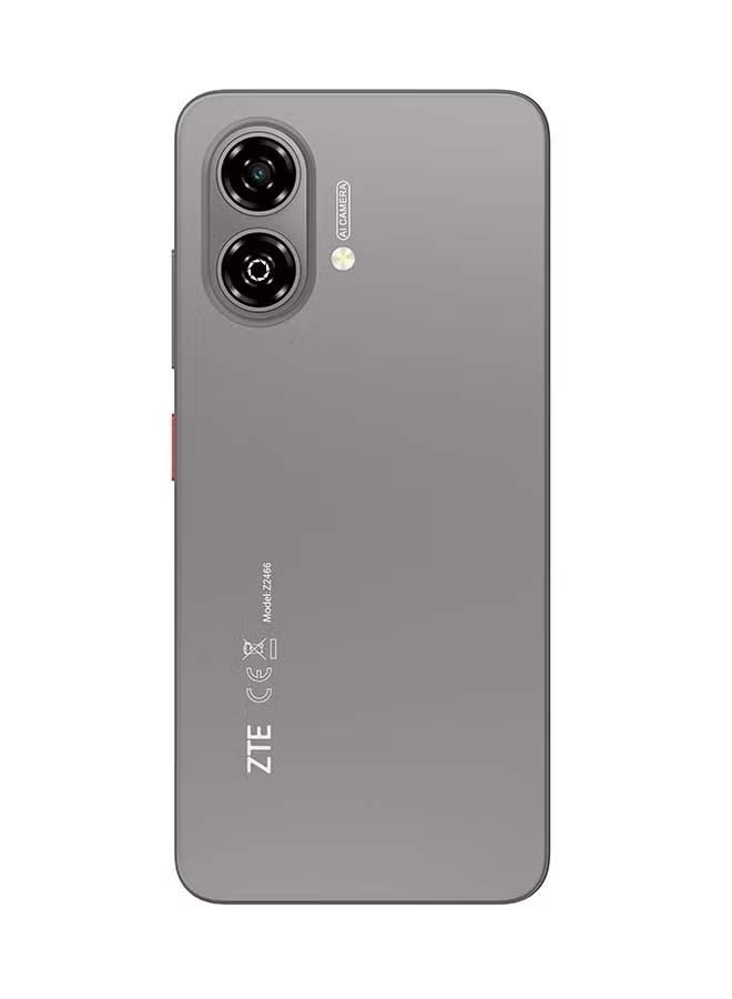 زد تي اي ZTE Blade A35e ثنائي الشريحة - رمادي فضي - شاشة 6.52 بوصة HD+، 2+4 جيجابايت RAM، 64 جيجابايت تخزين، بطارية 5000 مللي أمبير، معالج ثماني النواة، إصدار الشرق الأوسط + سماعة Riversong بيضاء (مدخل 3.5 مم) - Image 4