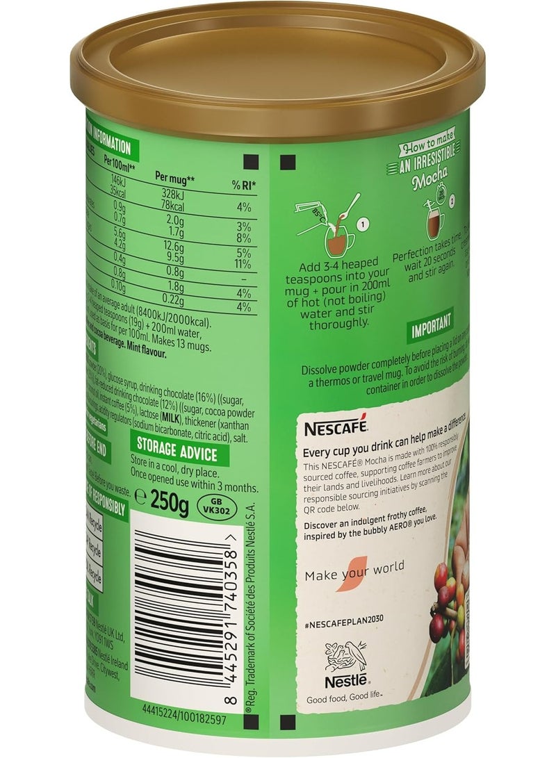 Nescafe Peppermint Mocha Flavour 250g 250grams Single - Image 3