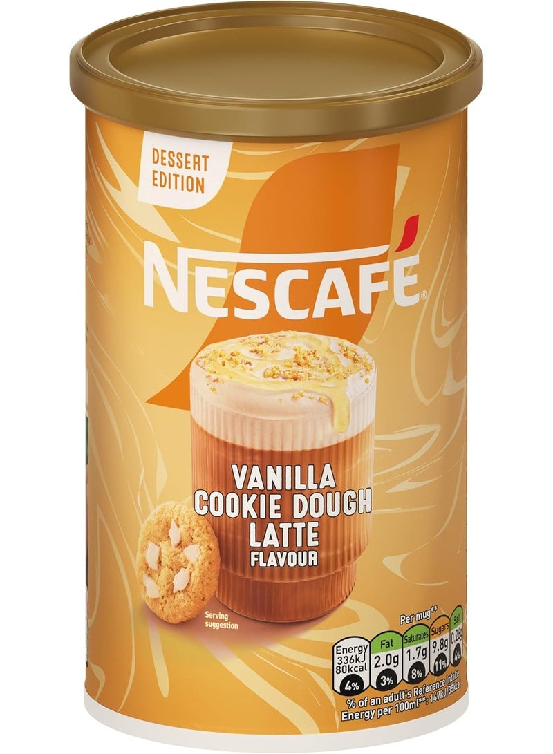Nescafe Vanilla Cookie Dough Latte Flavour 260g 260grams Single - Image 1